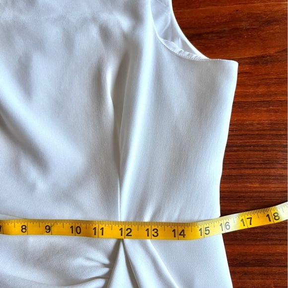 Cinq a Sept Bethel Ruffle Mini Dress Ivory size 12 - Picture 12 of 16